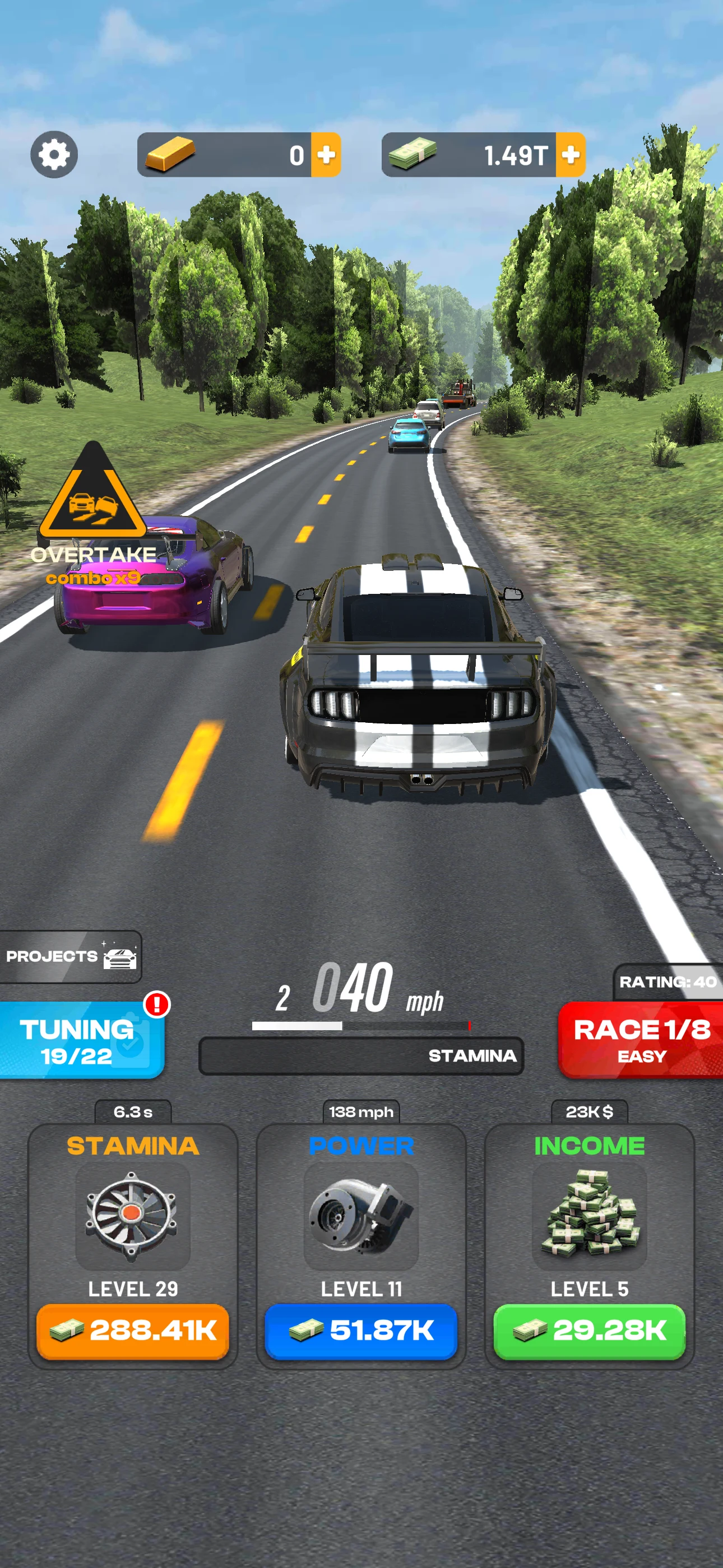 Highway Overtake - Car Racing screenshot
